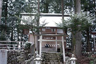 青木神社拝殿