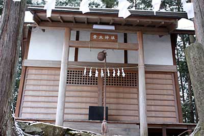 青木神社拝殿