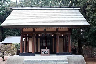 天祖神社拝殿