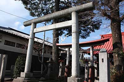 常盤樹神社鳥居