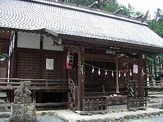 畑中神社拝殿