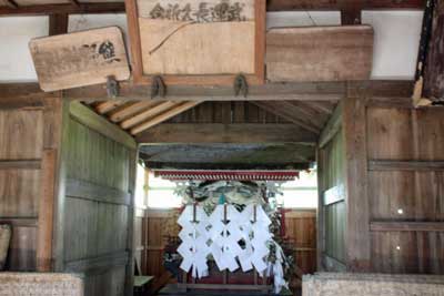 熊野神社遠景