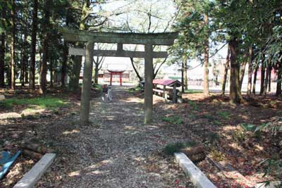 御城稲荷神社鳥居