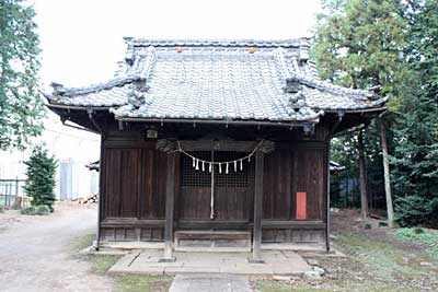 久伊豆神社拝殿