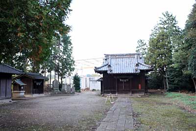 久伊豆神社境内