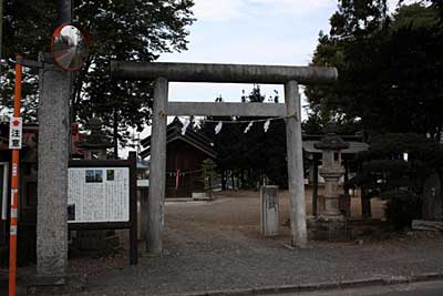 国渭地祇神社拝殿