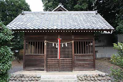 国渭地祇神社拝殿