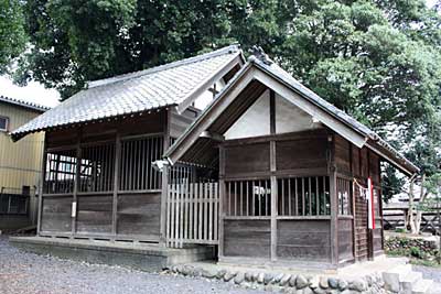 国渭地祇神社社殿