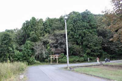 熊野神社遠景