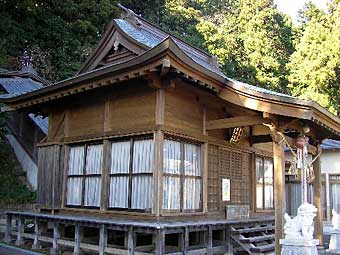 熊野神社拝殿