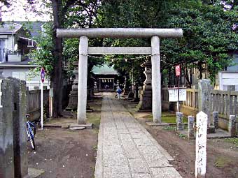 神明社鳥居