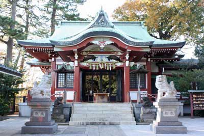 玉川神社拝殿