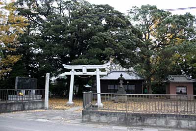 久伊豆神社遠景