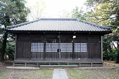 久伊豆神社拝殿