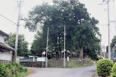 熊野神社遠景