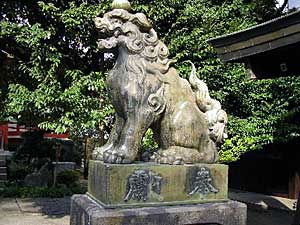 熊野神社狛犬