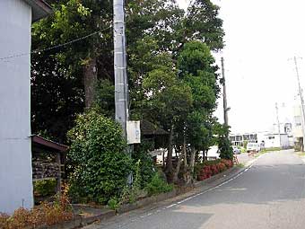 熊野神社遠景
