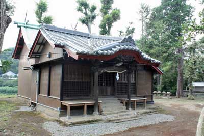 小河泉水神社拝殿