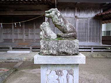 十二所神社狛犬