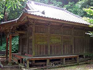 熊野神社拝殿