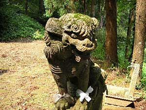 熊野神社狛犬