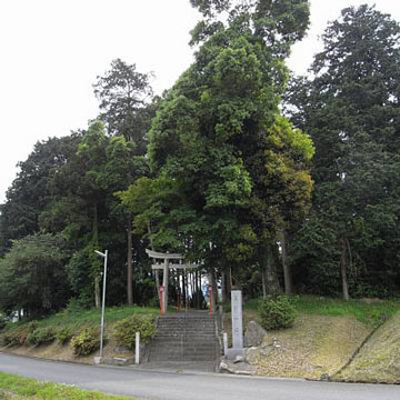 熊野神社遠景