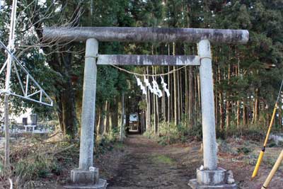 熊野神社鳥居