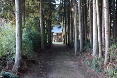 熊野神社参道