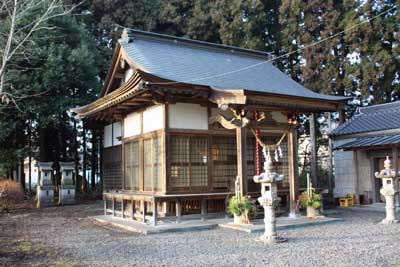 熊野神社拝殿