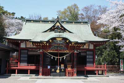 玉村八幡宮拝殿