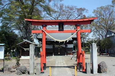 角渕八幡宮鳥居