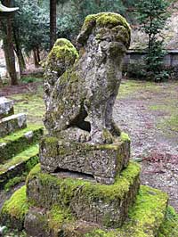 熊野神社狛犬