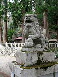 熊野神社狛犬