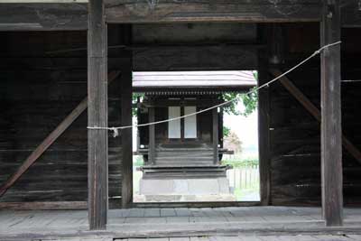 熊野神社拝殿