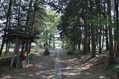 赤城神社境内