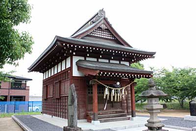 椎名神社拝殿