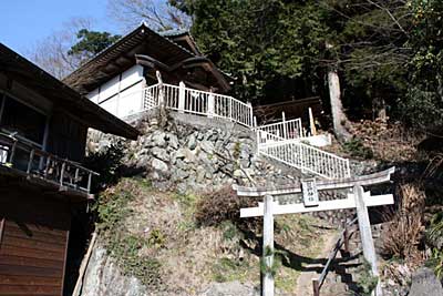 熊野神社遠景