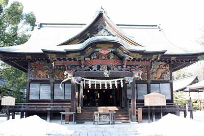 秩父神社拝殿
