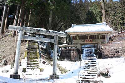 猪狩神社二の鳥居