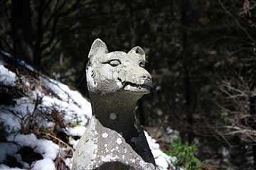 猪狩神社狼の鳥居
