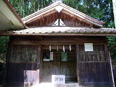 熊野神社拝殿