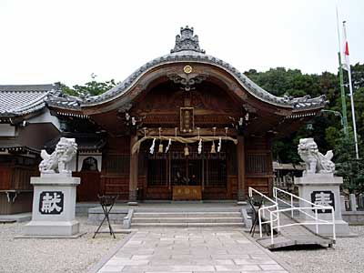 熊野神社拝殿