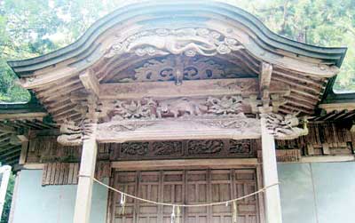 熊野神社拝殿