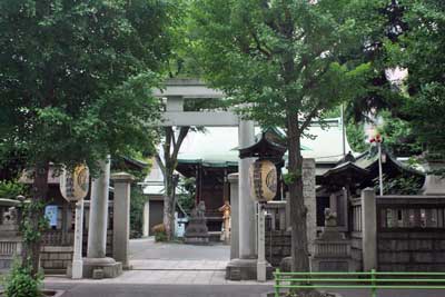 鐵砲洲稲荷神社鳥居