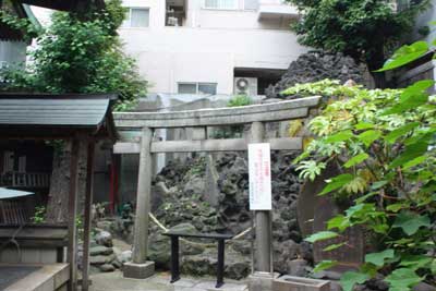 鐵砲洲稲荷神社富士塚