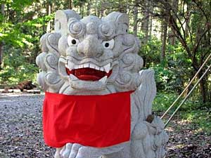 熊野神社狛犬