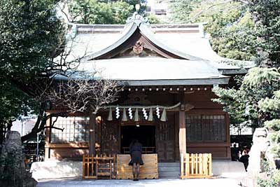 天祖神社拝殿