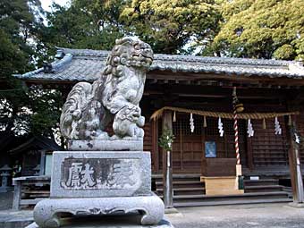 熊野社狛犬