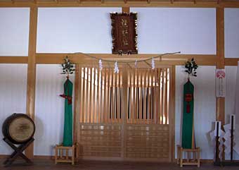 熊野社拝殿