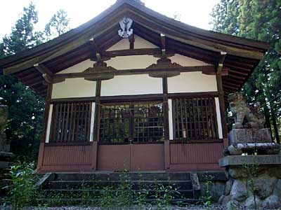 熊野神社拝殿